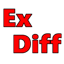 ExDiff logo