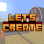 Let's Create: New World logo