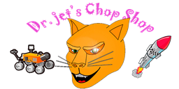 Dr. Jet's Chop Shop logo