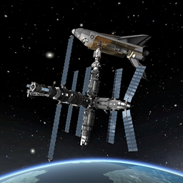 Adam's Stock Mir Space Station logo