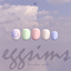 [EGGSIMS] Rainbow Smile logo