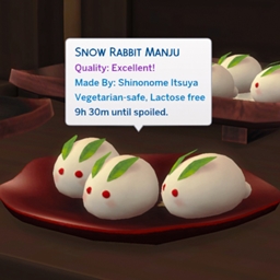 Snow Bunny Manju by Amellce translation into Spanish