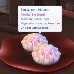 Fireworks Nerikiri by Amellce translation into Spanish