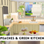 Peaches & Green Kitchen logo