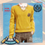 Boy's College Style Necktie Sweater Suit Winter School Uniform logo
