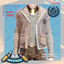 Boy's Contrast Colorblock Open Blazer Winter School Uniform logo
