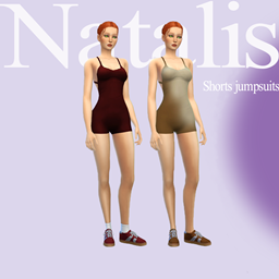 Short jumpsuits sporty N01ⁿᵃᵗᵃˡⁱˢ logo