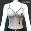 Gothic Cross Lace-Trim Top logo
