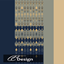 Pretty pattern wallpaper in blue logo