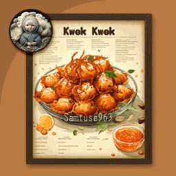 Kwek Kwek Poster Frame #1 Samtuse963