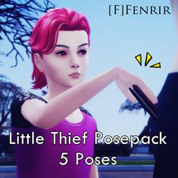 [F] Little Thief Posepack