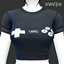 Gamer Control Crop Top logo