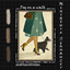 Dog on a walk collection "Miniature Schnauzer" logo