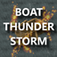Boat Thunderstorm (weather) logo