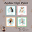 Zodiac Sign Paint logo