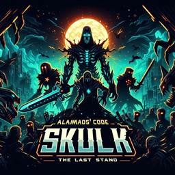 Alamaos' Code: SKULK logo
