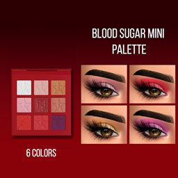 Fifthscreations - Blood Sugar Mini Palette Eyeshadow Makeup logo