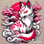 Kitsune Spirit Wall Decal logo