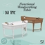 Functional Woodworking Table 2 ⛏️⚒️ logo