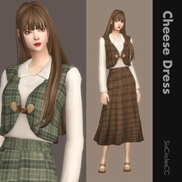  [SixCirclesCC] Cute Dress - Cheese logo