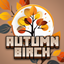 Autumn Birch  + Bushy  logo