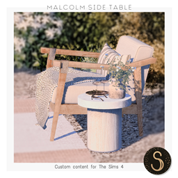 Sims4Luxury - McGee&Co - Malcolm - Side table
