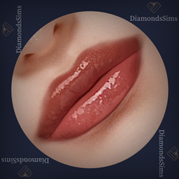 Strawberry mermalade lipgloss 84 by diamondssims logo