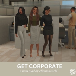 TRAD FR GET CORPORATE par ELLESIMSWORLD logo