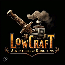 LowCraft Adventures & Dungeons logo