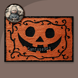 Halloween Rectangular Dance Rug #2 Samtuse963