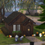 Micro halloween house logo
