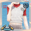 Girl's VNeck Knitted Crop Vest Sweatshirt logo