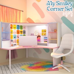 My Smiley Corner Set by SNOOTYSIMS