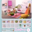 Rainbowic Bunk Bed CC Pack  | Cute Bunk Bed / Chairs / Infant CC / Plants / Cat Pillow / Functional Mattress / Pouf Chairs logo