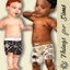 Infant Summer Boho Swim Shorts logo