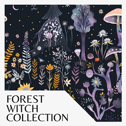 Forest Witch Wallpaper 01
