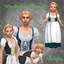 Windenburg Dirndl Dress - Long Skirt logo