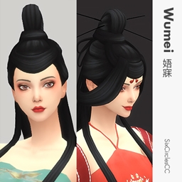 [SixCirclesCC] Chinese Hairstyle - Wumei Set logo