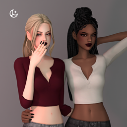 Buttons T-Shirt - Autumn Whispers Collection