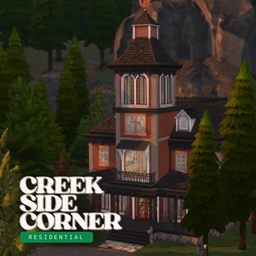 Spellcaster Manor | Witch & Paranormal Lair | Creek Side Corner Makeover logo