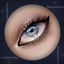 Velvet eyeliner 86 by diamondssims logo