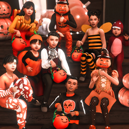 (ParisSimmer) Trick or Friends logo