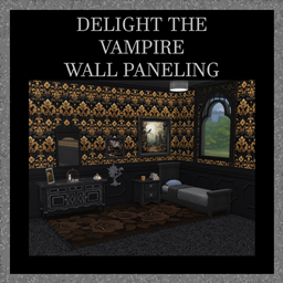 Delight the Vampire Wall Paneling
