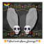Skull with Roses Earrings logo