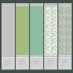 cherryberry_set of twigs of gray-green palette_walls project image