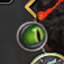 Queue button to minimap