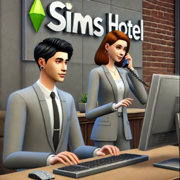 Sims 4 Hotel Front Desk Career