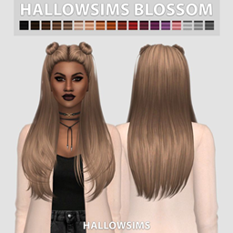 Hair Women Blossom by HallowSims logo