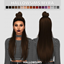 Hair Women Myra by HallowSims logo