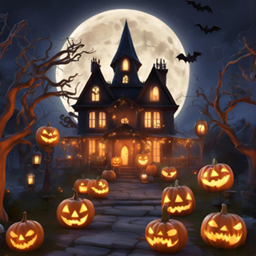 Loading screen HALLOWEEN c1 / Fond d’écran